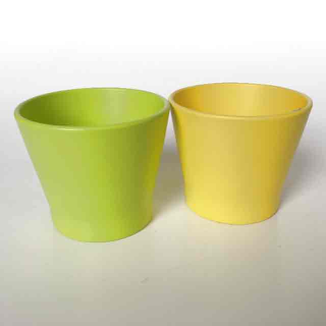 POT, Small Coloured Planter Pot 9-15cm